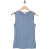 Nordstrom Rack Sculpted Tank Top In Blue