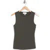 Nordstrom Rack Sculpted Tank Top In Grey Beluga