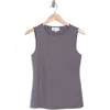 Nordstrom Rack Sculpted Tank Top In Grey Excalibur