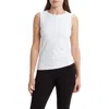 Nordstrom Rack Sculpted Tank Top In White Ice
