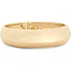 Nordstrom Rack Sculptural Hinge Bangle Bracelet In Gold