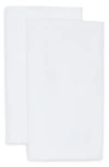Nordstrom Rack Set Of 2 460 Thread Count Cotton Sateen Pillowcases In White