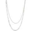 Nordstrom Rack Set Of 2 Demi-fine Box & Figaro Chain Necklaces