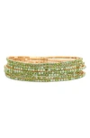 Nordstrom Rack Set Of 7 Stretch Bracelets