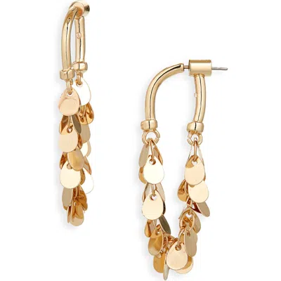 Nordstrom Rack Shaky Disc Ear Jackets In Gold