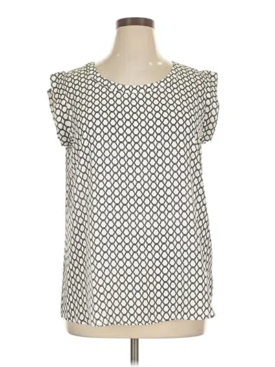 Nordstrom Rack Short Sleeve Blouse In Brown