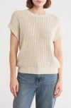Nordstrom Rack Short Sleeve Sweater In Brown