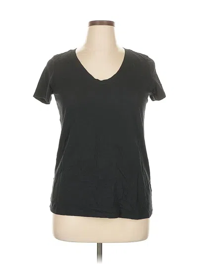 Pre-owned Nordstrom Rack Short Sleeve T-shirt In Black