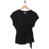 Nordstrom Rack Short Sleeve Tie Detail Top