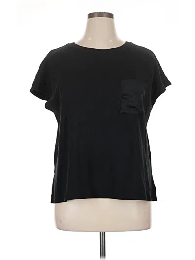 Pre-owned Nordstrom Rack Short Sleeve T-shirt In Black