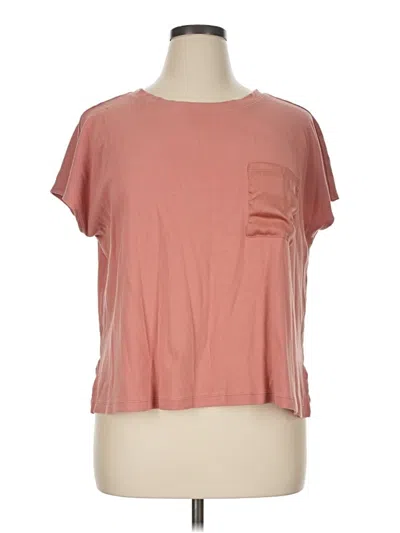 Pre-owned Nordstrom Rack Short Sleeve T-shirt In Pink