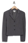 Nordstrom Rack Shrunken Blazer In Gray