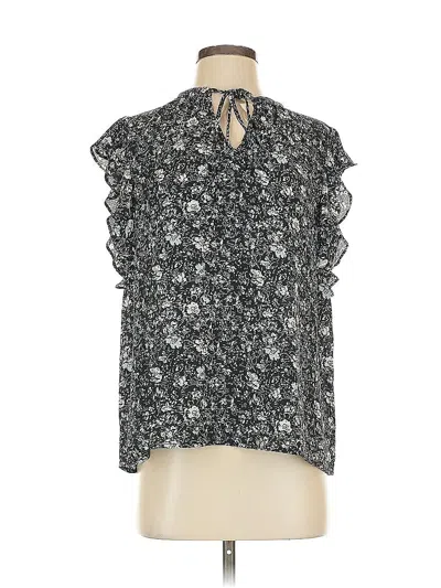 Pre-owned Nordstrom Rack Sleeveless Blouse In Black