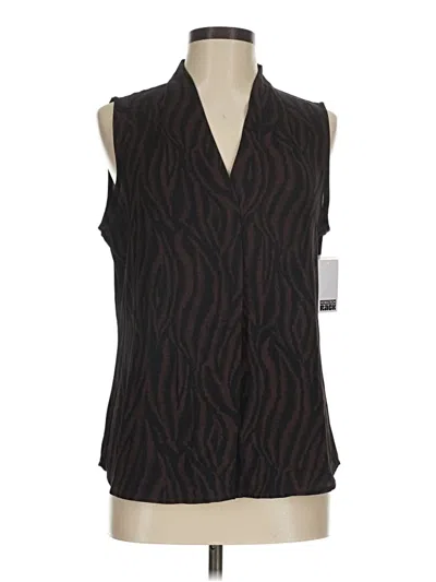 Pre-owned Nordstrom Rack Sleeveless Blouse In Brown