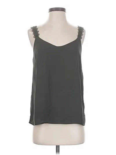 Pre-owned Nordstrom Rack Sleeveless Blouse In Gray