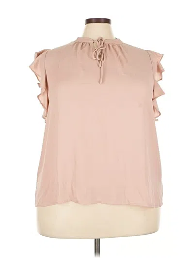 Pre-owned Nordstrom Rack Sleeveless Blouse In Pink