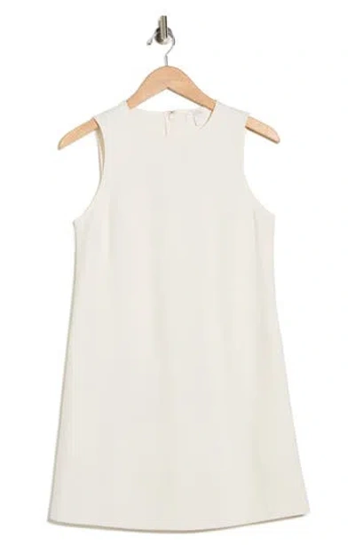 Nordstrom Rack Sleeveless Ponte Shift Dress In White