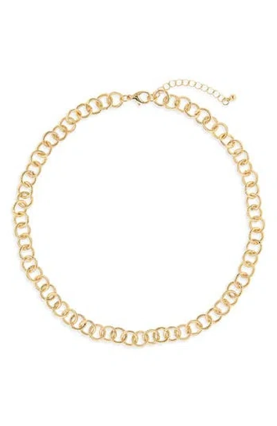 Nordstrom Rack Slinky Rolo Collar Necklace In Gold