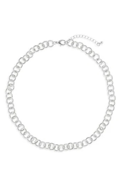 Nordstrom Rack Slinky Rolo Collar Necklace In Metallic