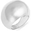 Nordstrom Rack Smooth Dome Ring In Silver