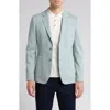 Nordstrom Rack Soft Knit Sport Coat In Green Tuscan Texture