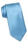 Nordstrom Rack Solid Satin Tie In Blue