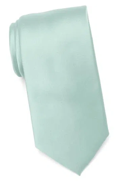 Nordstrom Rack Solid Satin Tie In Green