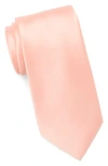 Nordstrom Rack Solid Satin Tie In Orange