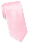 Nordstrom Rack Solid Satin Tie In Pink