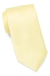Nordstrom Rack Solid Satin Tie In Yellow