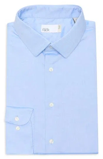 Nordstrom Rack Solid Traditional Fit Dress Shirt In Gold