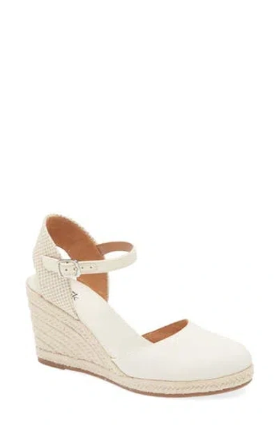 Nordstrom Rack Sonia Wedge Sandal In Ivory Vanilla