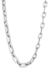 Nordstrom Rack Stainless Steel Smooth Link Necklace