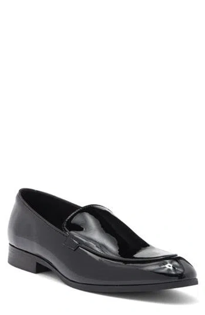 Nordstrom Rack Stanley Slip-on Shoe In Black Patent