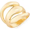 Nordstrom Rack Statement Ring In Gold