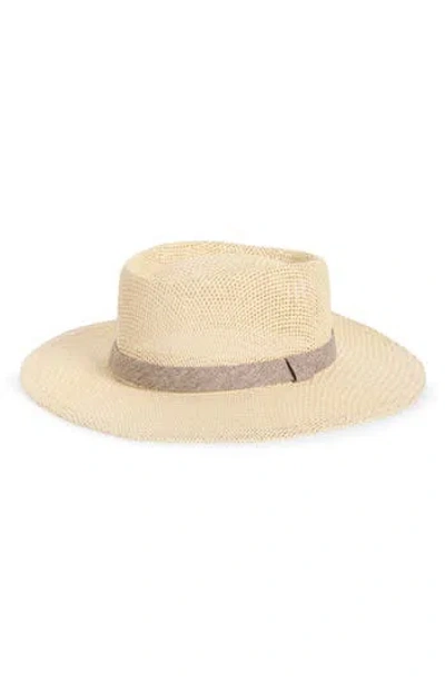 Nordstrom Rack Straw Gambler Hat In Neutral