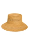 Nordstrom Rack Straw Latern Hat In Yellow