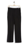 Nordstrom Rack Stretch Crepe Bootcut Pants In Black