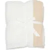 Nordstrom Rack Stripe Butter Throw Blanket In White
