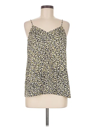 Pre-owned Nordstrom Rack Tank Top Gold Halter Neckline Tops