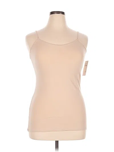 Nordstrom Rack Tank Top Tan Halter Neckline Tops