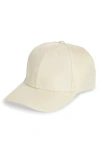 Nordstrom Rack Textured Baseball Cap In Tan