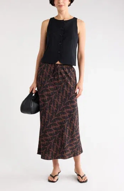 Nordstrom Rack Textured Button Front Vest In Multi