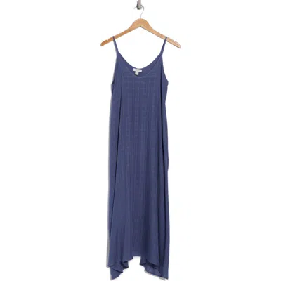 Nordstrom Rack Textured Flowy Cover-up Dress In Blue