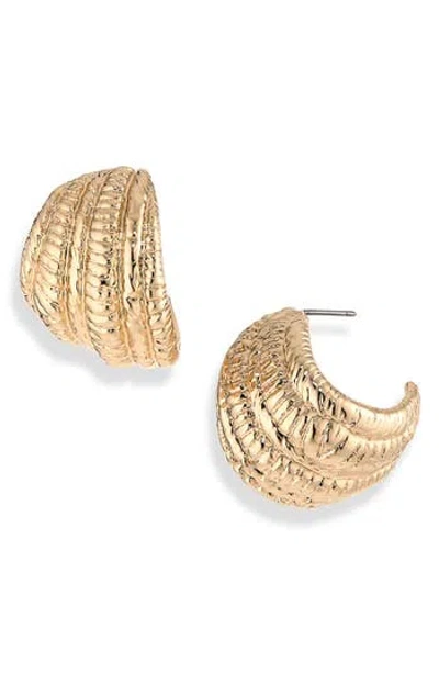Nordstrom Rack Textured Post Earrings In Red