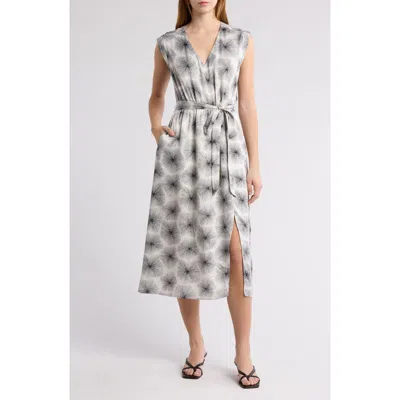 Nordstrom Rack Tie Waist Midi Dress