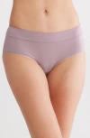 Nordstrom Rack Tranquility Assorted 5-pack Hipster Briefs In Pink Beauty Beige Multi