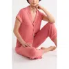Nordstrom Rack Tranquility Cropped Pajamas In Pink