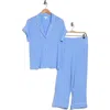 Nordstrom Rack Tranquility Cropped Pajamas In Blue