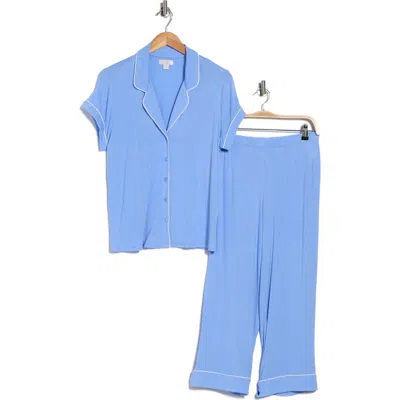 Nordstrom Rack Tranquility Cropped Pajamas In Blue